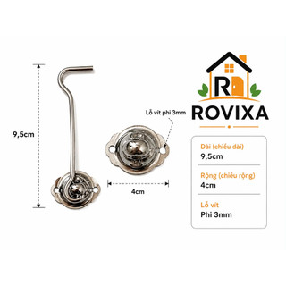 móc gió , móc cài cửa sổ inox chống gỉ.(2 cái)