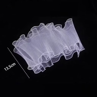 [Combo 3] Voan sóng, Voan quấn thành bánh 12,5cm*1,5m - Phụ kiện trang trí bánh kem, bánh sinh nhật