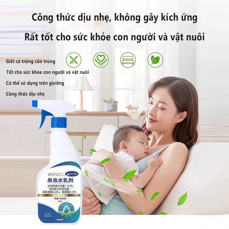 Nước Diệt Bọ Ruồi Nhặng Lỗ Thoát Sàn 500ml, Dung Dịch Tiêu Diệt Tận Gốc Côn Trùng Rết Gián Trong Đường Ống Cống