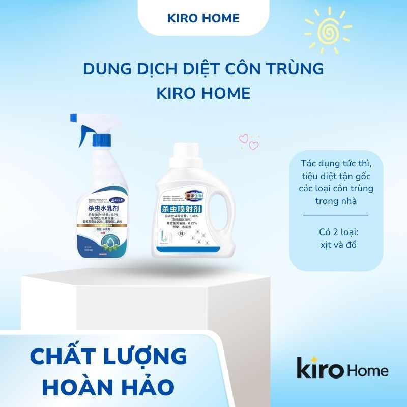 Nước Diệt Bọ Ruồi Nhặng Lỗ Thoát Sàn 500ml, Dung Dịch Tiêu Diệt Tận Gốc Côn Trùng Rết Gián Trong Đường Ống Cống