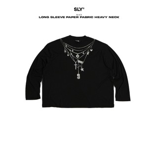 Áo thun giấy SLY Long Sleeve Paper Heavy Neck