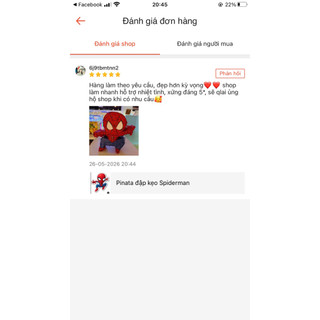 Pinata đập kẹo Spiderman