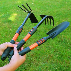 Bộ dụng cụ làm vườn tại nhà nhà tay cầm dài chắc chắn tiện dụng làm vườn