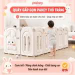 Quây Cũi Nhựa Gấp Gọn Pakey Thỏ Cao Cấp Tặng 100 BÓNG - 1 GIỎ ĐỰNG BÓNG, Quây Cũi Gấp Gọn Cho Bé — ảnh 5