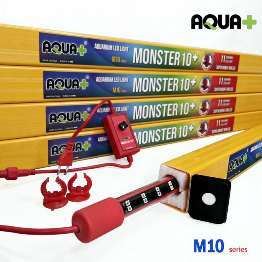 ĐÈN ĐỔI MÀU 11 CHẾ ĐỘ M10 MONSTER CHO HỒ CÁ, HỒ CÁ KOI, ĐÈN ĐỎ CÁ KHÔNG ĐỎ NƯỚC.