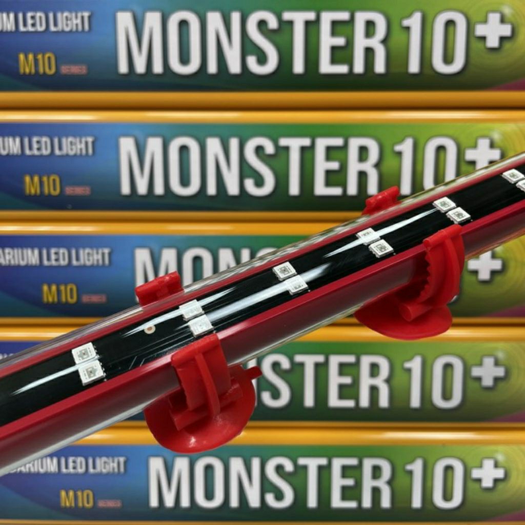 ĐÈN ĐỔI MÀU 11 CHẾ ĐỘ M10 MONSTER CHO HỒ CÁ, HỒ CÁ KOI, ĐÈN ĐỎ CÁ KHÔNG ĐỎ NƯỚC.