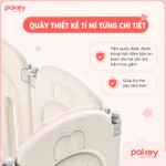 Quây Cũi Nhựa Gấp Gọn Pakey Thỏ Cao Cấp Tặng 100 BÓNG - 1 GIỎ ĐỰNG BÓNG, Quây Cũi Gấp Gọn Cho Bé — ảnh 3
