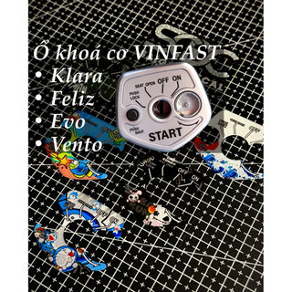 |1 Cái| Tem Sticker Nhựa Nổi Phản Quang DÁN Ổ KHOÁ CƠ VINFAST - Hoạ Tiết Hoạt Hình - Có 6 Mẫu