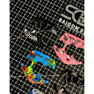 |1 Cái| Tem Sticker Nhựa Nổi Phản Quang DÁN Ổ KHOÁ CƠ VINFAST - Hoạ Tiết Hoạt Hình - Có 6 Mẫu