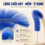 Chổi Phủi Bụi Rèm Cửa Dễ Dàng, TIDY SHOP, Cọ Vệ Sinh Khe Hẹp, Lông Mềm Linh Hoạt Cho Đồ Gia Dụng