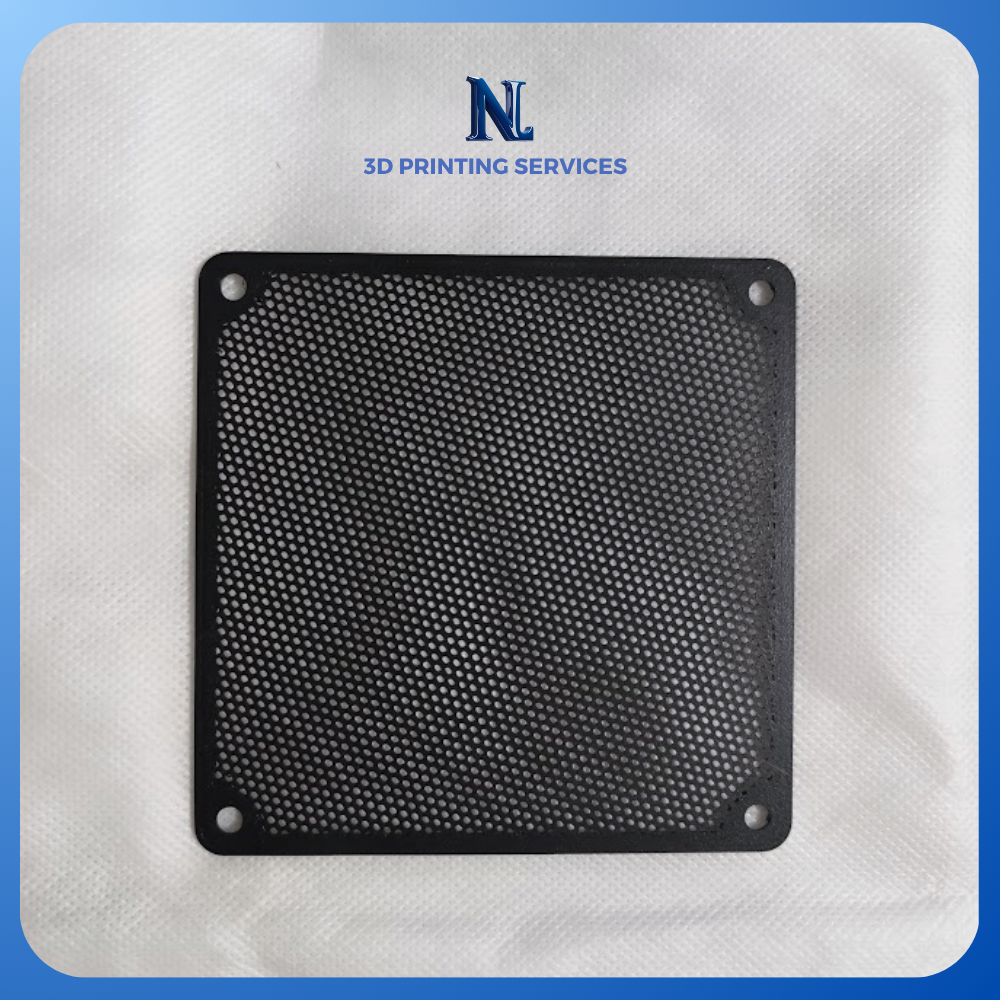 Lưới nhựa tổ ong lọc chắn bụi quạt tản nhiệt - Nhiều kích thước 80 92 120 140mm | NL3D