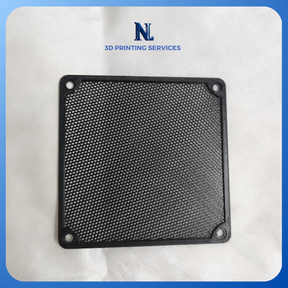 Lưới nhựa tổ ong lọc chắn bụi quạt tản nhiệt - Nhiều kích thước 80 92 120 140mm | NL3D