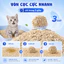 Cát Đậu Nành Vệ Sinh Cho Mèo Hapaws Vón Cục Siêu Nhanh, Không Bụi, Khử Mùi Cực Tốt