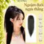 Ngoặm tóc đuôi ngựa thẳng 30cm , ngoặm tóc giả dạng kẹp thẳng hàn quốc