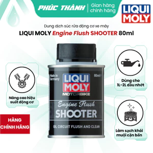 Phụ Gia Súc Rửa Động Cơ Xe Máy LIQUI MOLY ENGINE FLUSH SHOOTER 7901 80ml Nhập Khẩu Đức - Chính Hãng