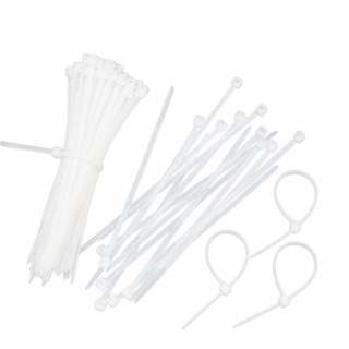 Dây Rút Nhựa Nylon Trắng Cao Cấp | Dây Thít Nhựa Cố Định Dây Điện, Dây Cáp 10cm 15cm 20cm 25cm 30cm 40cm 50cm