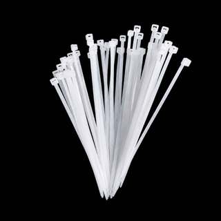 Dây Rút Nhựa Nylon Trắng Cao Cấp | Dây Thít Nhựa Cố Định Dây Điện, Dây Cáp 10cm 15cm 20cm 25cm 30cm 40cm 50cm