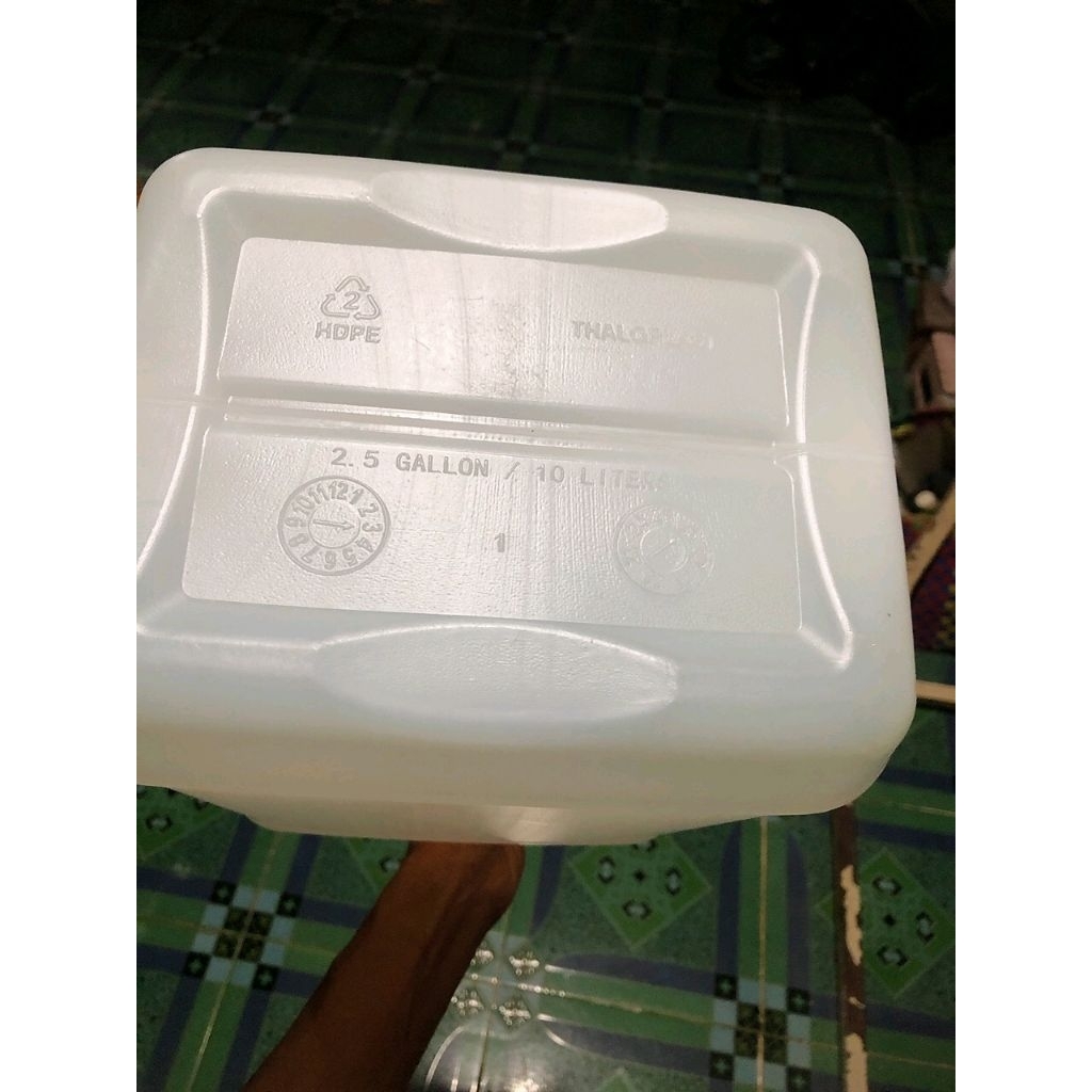 Can nhựa HDPE 10lit
