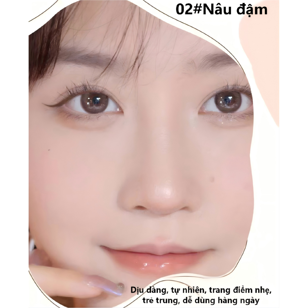 Bút kẻ mắt lỏng LifeGirls Ngòi siêu mảnh mềm mại,nhanh khô,Chống nước chống mồ hôi,nét trơn không lem nhem,3 màu