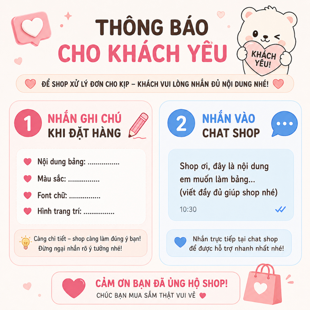 Bảng Welcome Sinh Nhật In Tên Theo Yêu Cầu Formex Cao Cấp