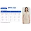 Set lẻ Áo nữ GUMAC peplum cổ sam tay ngắn tôn dáng LAG0106 - Chân váy nữ GUMAC dáng A một lớp LVG0105