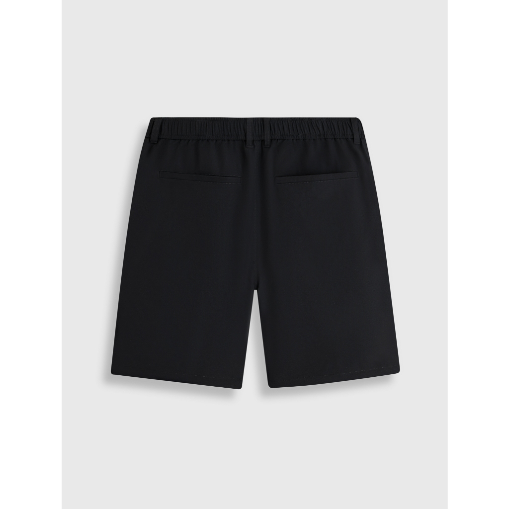 Quần short nam polyester CANIFA cạp chun ống suông có túi hộp 8BS26S025