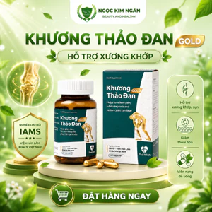 Khương Thảo Đan Gold – Hỗ Trợ Xương Khớp, Bổ Sung Collagen Cho Người Đau Mỏi Khớp