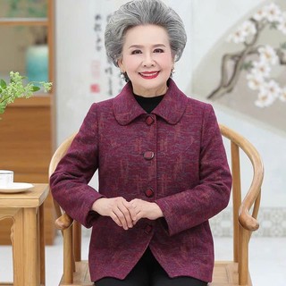 Áo Khoác Dạ Len Cho Bà Cho Mẹ Lịch Sự AD22