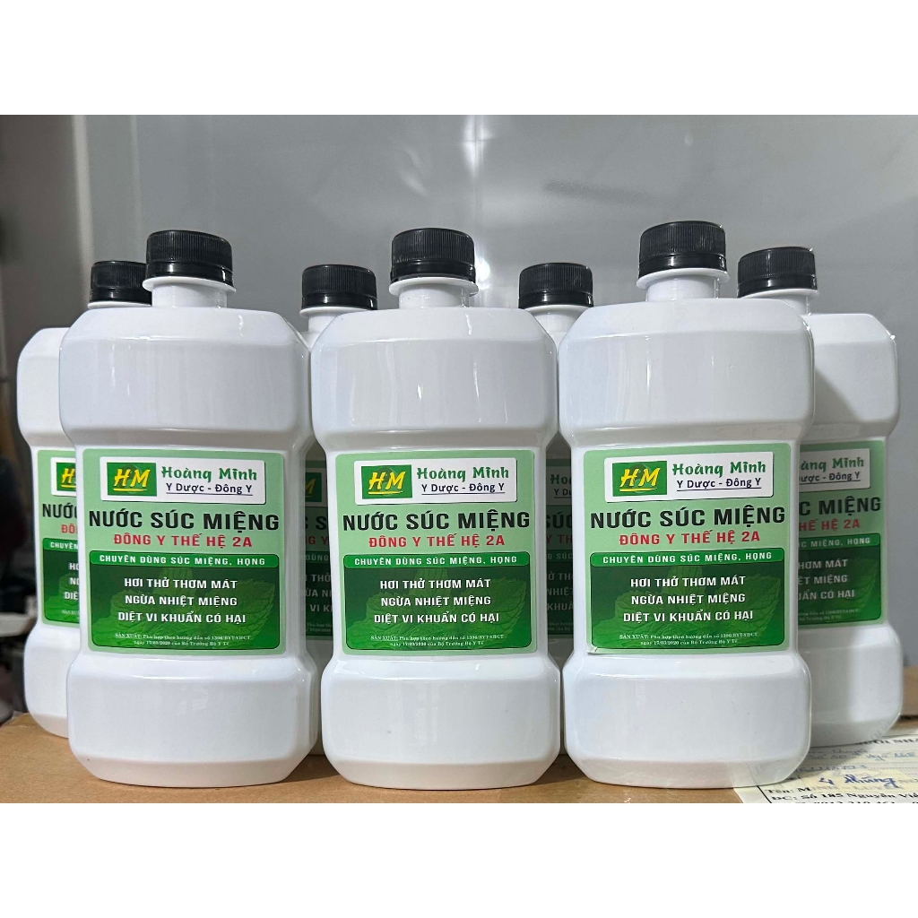 NƯỚC SÚC MIỆNG ĐÔNG Y THẾ HỆ 2A (500ml)