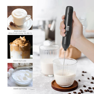 Máy Đánh Trứng Đánh Bọt Cafe Cầm Tay LEBENLANG LBL4586 - LBL4583 - LBL4588, 2 Tốc Độ, Thương Hiệu Đức
