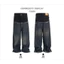 Quần Jeans thiết kế đôi hai cap phong cách đường phố