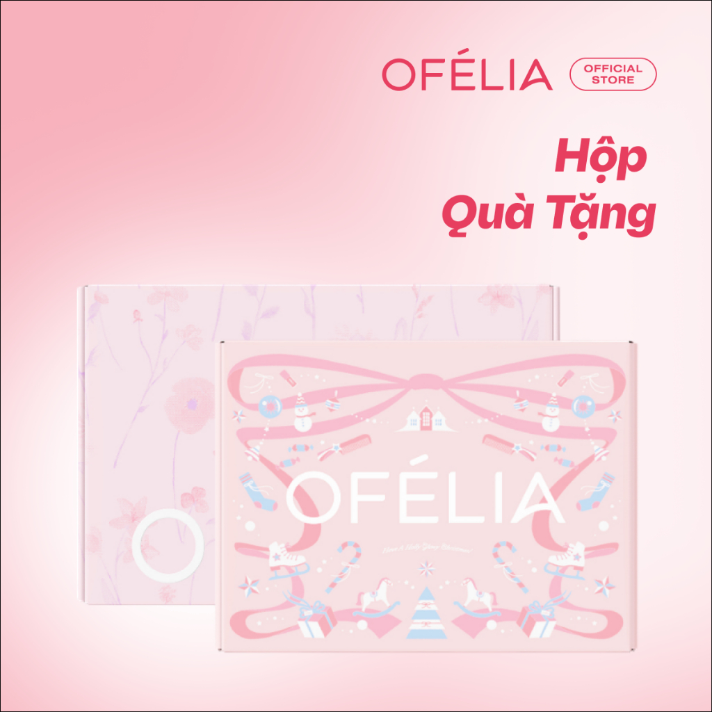 Hộp Quà Tặng Hoạ Tiết OFÉLIA (Không Sản Phẩm)