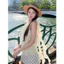 Áo Babydoll Kiểu Nữ Dáng Lệch Vai Xếp Bèo Tầng Xinh Xắn Mùa Hè Kimee - KA878