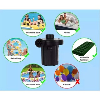 Bơm Điện Mini 2 Chiều Hút Thổi Tiện Lợi - Bơm Phao Bơi, Bơm Ghế Hơi, Bơm Bể Phao, Bơm Hút Chân Không