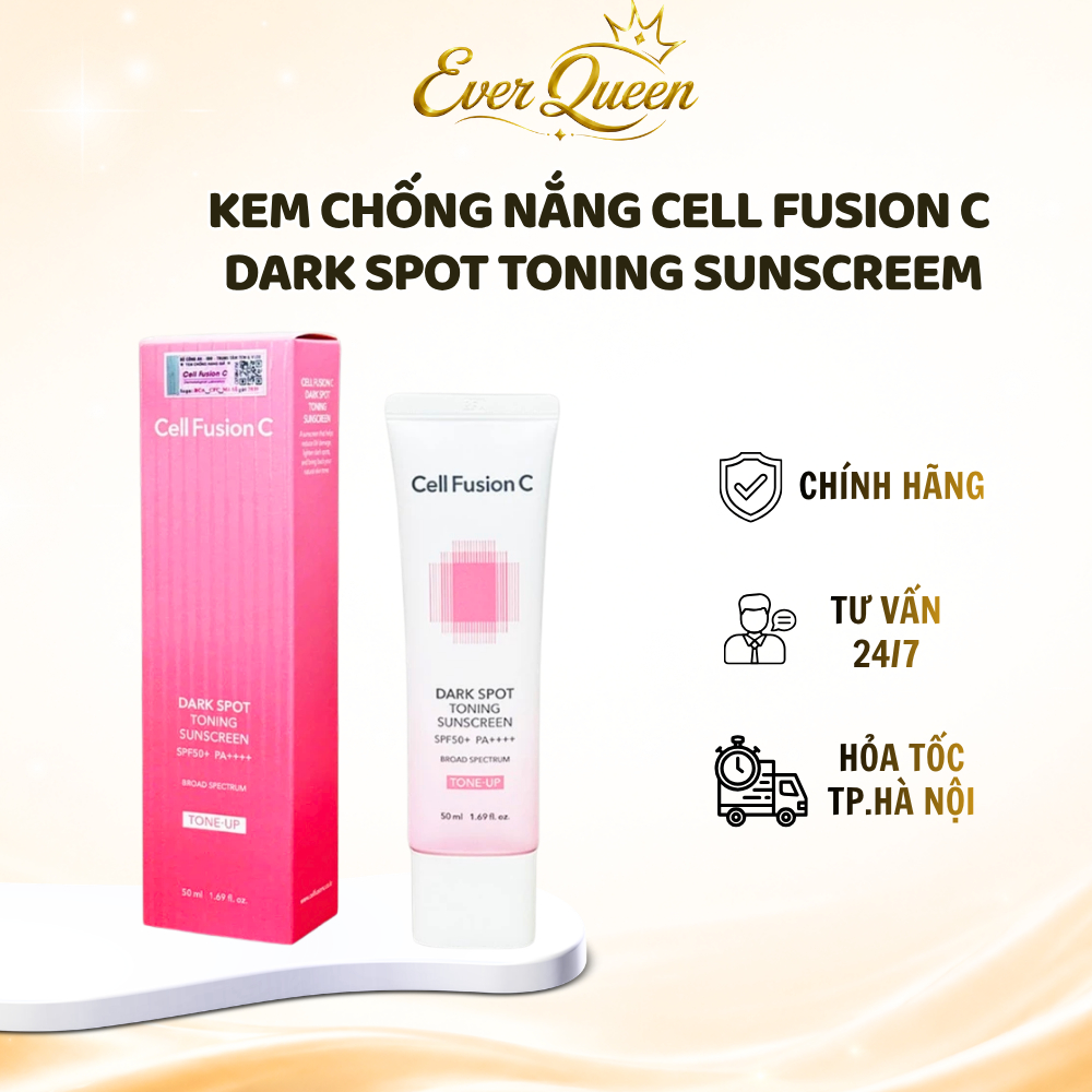 Kem Chống Nắng Cell Fusion C Dark Spot Toning Sunscreen Hàn Quốc Cho Mọi Loại Da
