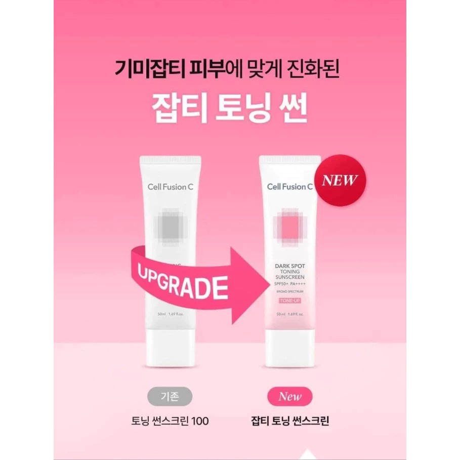 Kem Chống Nắng Cell Fusion C Dark Spot Toning Sunscreen Hàn Quốc Cho Mọi Loại Da