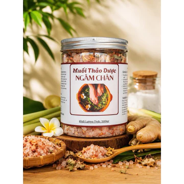 [Hủ 500gr] Muối Thảo Dược Ngâm Chân giúp thư giãn, giảm căng thẳng, giảm tê bì tay chân