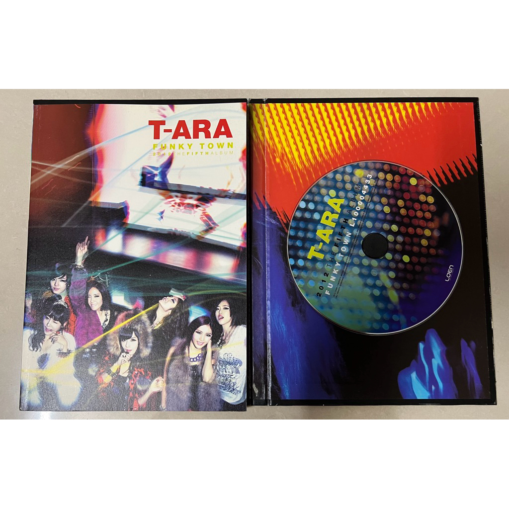 Used CD - T-ara - 5th album - Funky Town - K-pop | Shopee Việt Nam