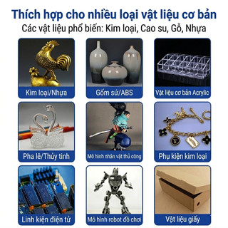 Keo Đa Năng LOC  TITE 401 Keo dán đa năng nhanh khô chuyên dán kim loại,nhựa,gỗ và các vật khác