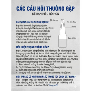 Keo Đa Năng LOC  TITE 401 Keo dán đa năng nhanh khô chuyên dán kim loại,nhựa,gỗ và các vật khác