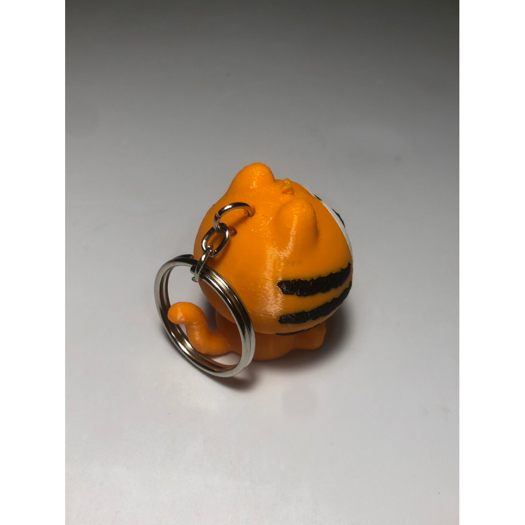 Mèo Garfield | Móc khóa In 3D