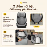 [PRE-ORDER] Ghế Ngồi Ô Tô Cho Bé 1 Tuổi, Trẻ Em Sơ Sinh từ 9 Tháng Tuổi,  9-18kg, Đai 5 Điểm, ISOFIX, Chuẩn Châu Âu — ảnh 5