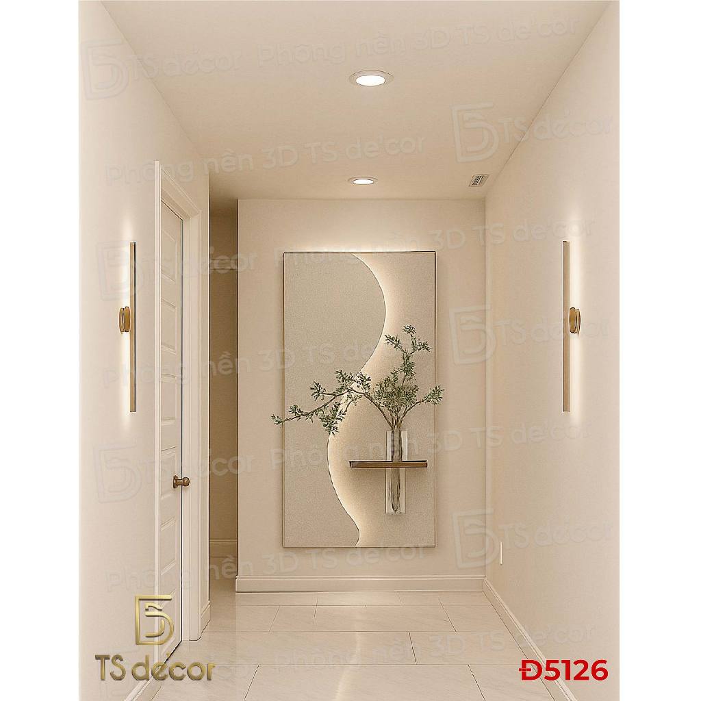 Phông nền 3D 5D hỗ trợ livestream chụp ảnh sản phẩm giả LED giả lam sóng nhiều mẫu kích thước