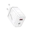 Bộ sạc nhanh 20w Hoco, cốc sạc 2 cổng tiện ích chất liệu PC + ABS bền bỉ chống cháy nổ thiết kế nhỏ gọn