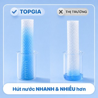 Khăn mặt khô Top Gia dùng 1 lần tẩy trang lau khô lau ướt đa năng
