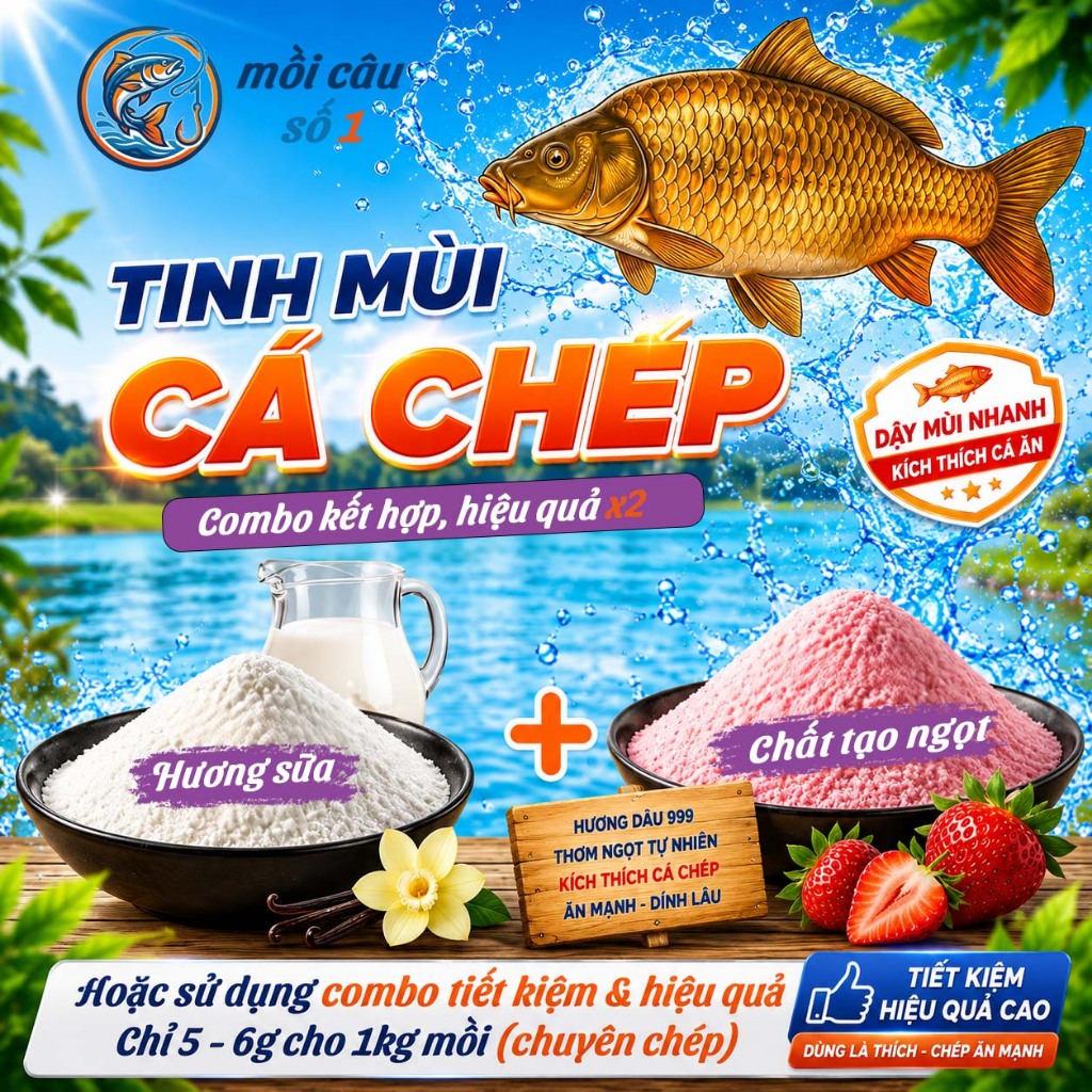 Tinh Mùi Chuối Mật Đậm Đặc – Dụ Cá Tra Rô Phi Chép Cực Nhạy – Hương Câu Cá | Trái Cây Tổng Hợp Singum GH | Fruity Flavor