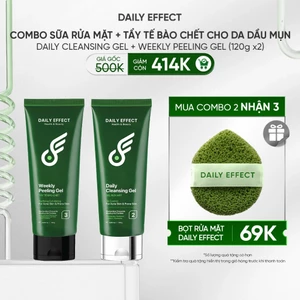 DAILY EFFECT Daily Cleansing Gel + Weekly Peeling Gel (120g + 120g)