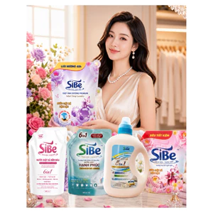 Nước giặt cao cấp SiBE giọt ánh dương 3.4kg