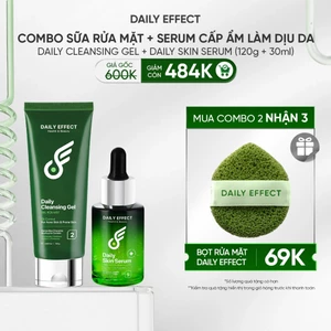 - DAILY EFFECT Daily Cleansing Gel + Daily Skin Serum (120g + 30g)