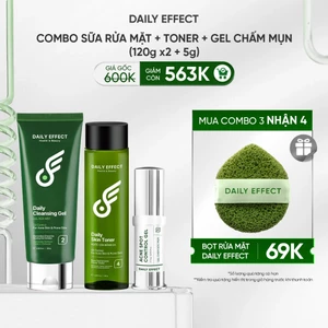 - DAILY EFFECT (120g + 120g + 5g)
